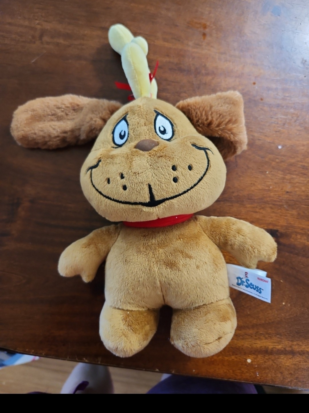 Aurora World Dr. Seuss The Grinch 12" Max The Dog Plush soft fun snuggling toy
